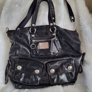 COACH BLACK POPPY SPOTLIGHT #13869